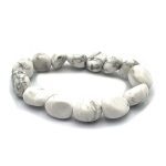 Beaded Bracelet Lge American Howlite