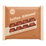 ChowCacao Toffee Almond Dark Chocolate 60g