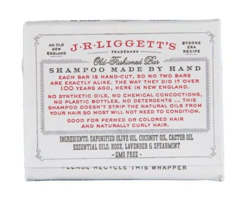 JRLiggettts Original Shampoo Bar Ingredients