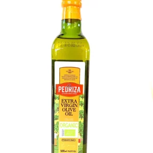 A bottle of La Pedriza Olive Oil Spanish 500ml