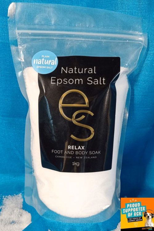 a bag of NaturalEpsomSalt Plain 1kg