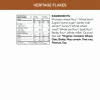 NaturesPath Heritage Flakes Ecopk 907g Nutritional facts and ingredients