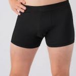 a man wearing Nisa Jules Mens Naturals Range Boxer Brief