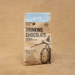 a bag of Ocho Drinking Chocolate Original 200g