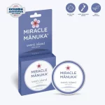 a tin of Svens Miracle Manuka Skin Repair 17g next to its packaging