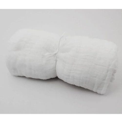 SweetWilliam Muslin Baby Wrap on a table