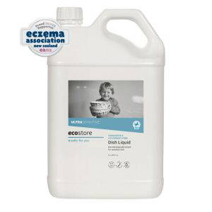 a container of Ecostore Dish Liquid Ultra Sensitive 5L