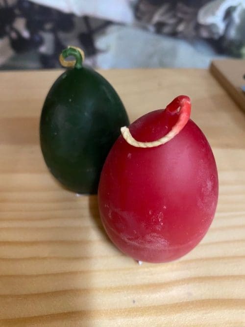 Hohepa Egg Candles