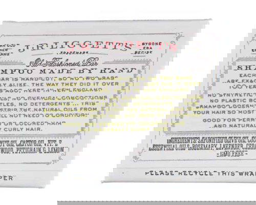 JRLiggettts Herbal Formula Shampoo Bar ingredients and product description from packaging