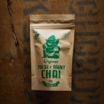 a bag of Mister Chai Tulsi & Mint Chai 40g