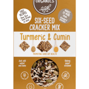 SixSeed Cracker Mix Turmeric Cumin 327g