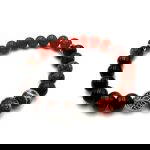 TriplePower Balance Bracelet Tree of Life Red Turquoise Carnelian