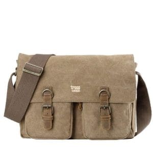 TroopLondon Bag Classic Satchel Brown