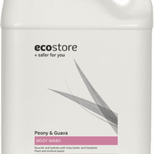 a bottle of Ecostore Bodywash Peony Guava 5L