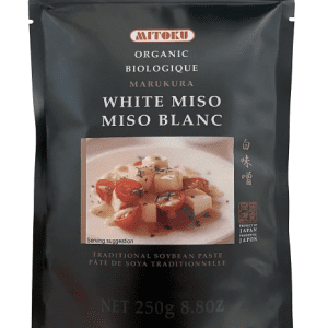 a bag of Mitoku White Miso 250g